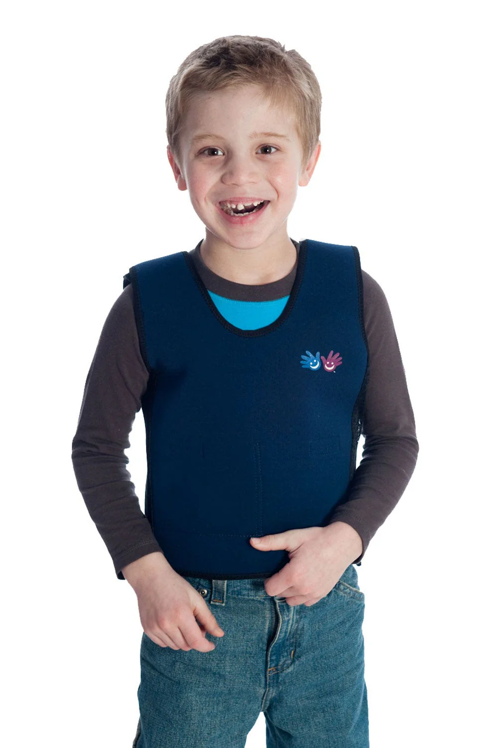 Weighted Compression Vest Medium Blue