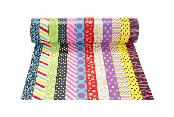 Whimsical Printed Craft Tape Set of 12 - Image 2