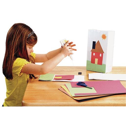 White Craft Bags Set Of 100 - Image 4