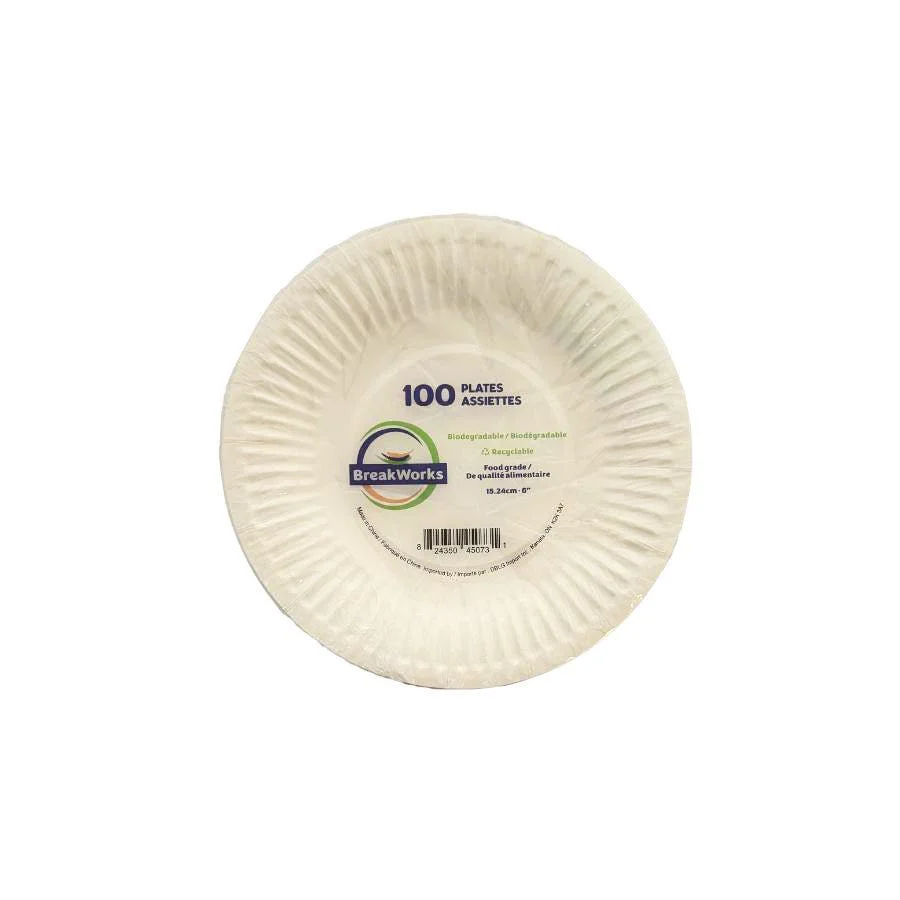 White Paper Plates - Image 2