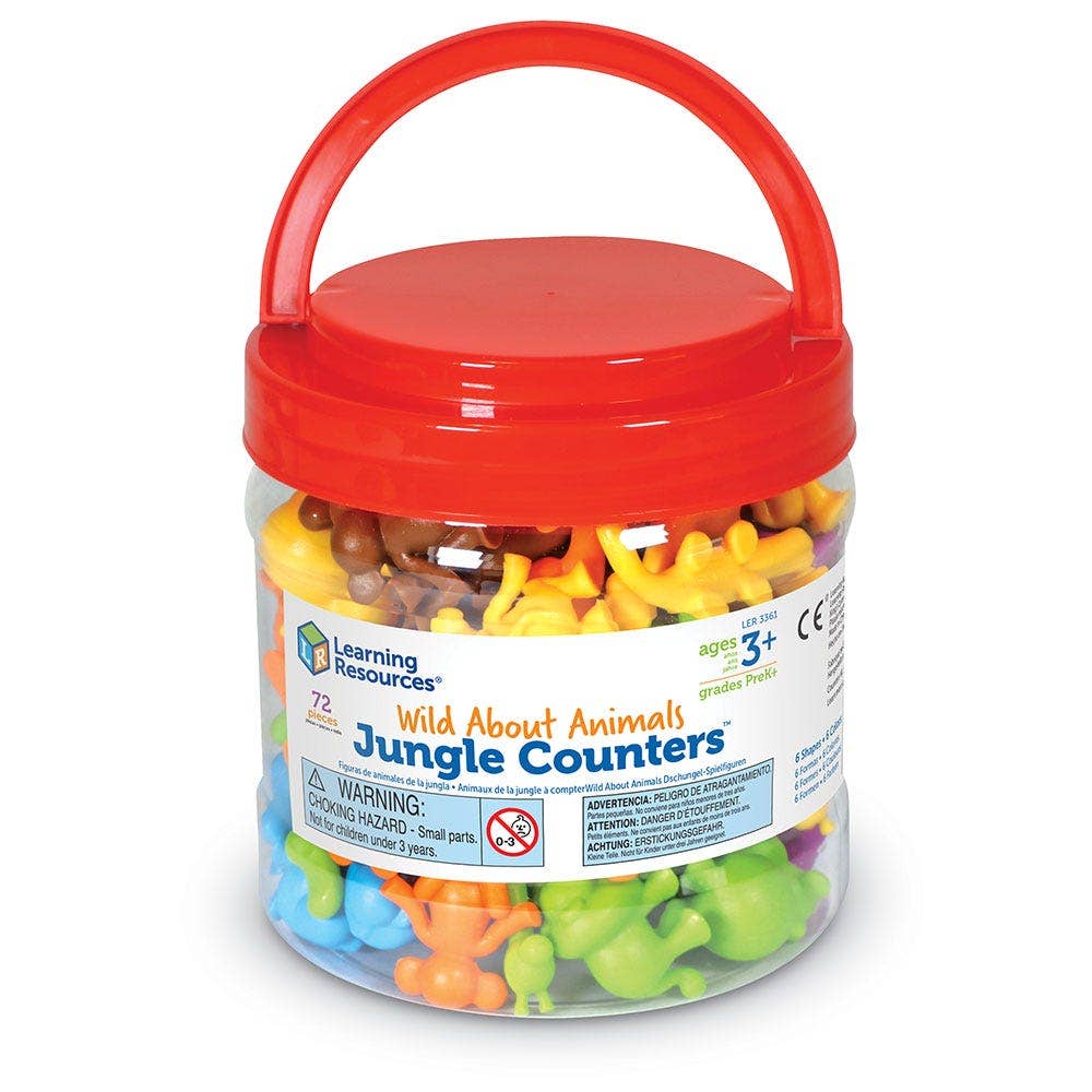 Wild About Animals Jungle Counters - Image 4