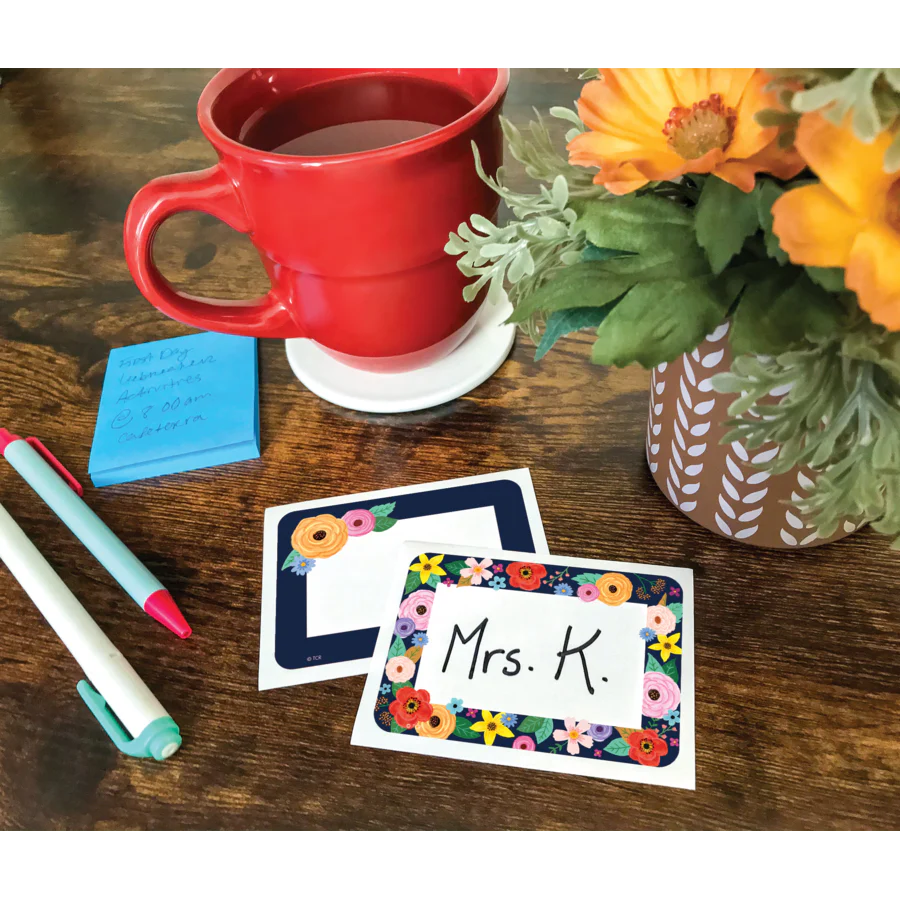 Wildflowers Name Tags Labels Multi Pack - Image 2