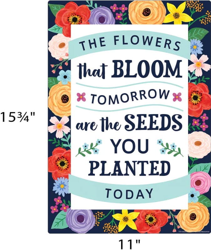 Wildflowers Positive Sayings Small Poster Pack - Image 2