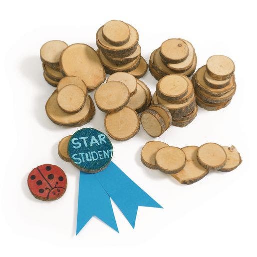Wood Craft Rounds 50 Pieces - Image 3