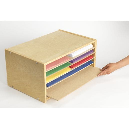 Wooden Construction Paper Storage - Image 4