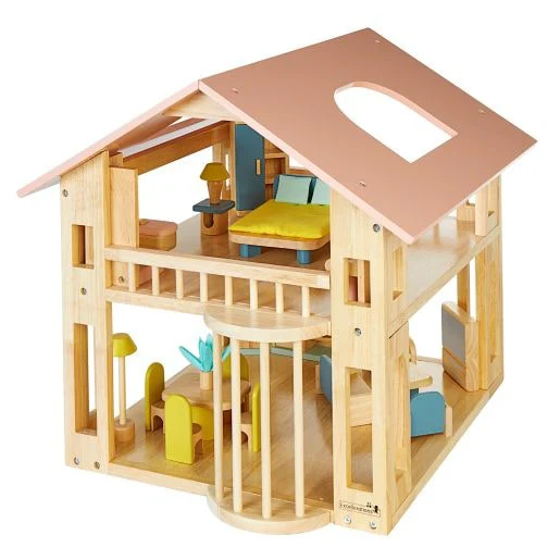 Wooden Deluxe Dollhouse