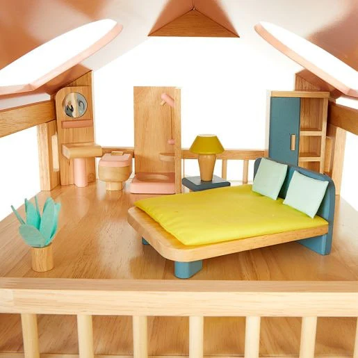 Wooden Deluxe Dollhouse - Image 2