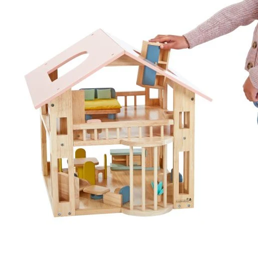 Wooden Deluxe Dollhouse - Image 5