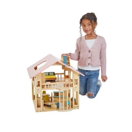 Wooden Deluxe Dollhouse - Image 6