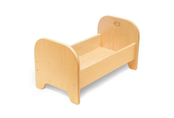 Wooden Doll Bed