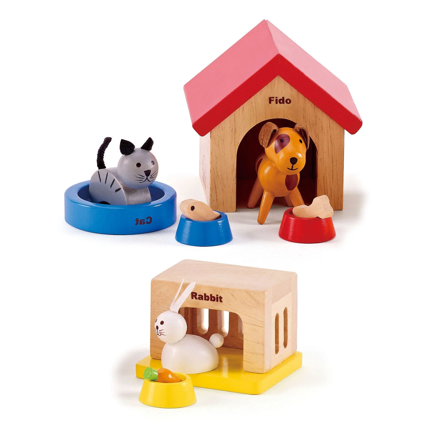 Wooden Dollhouse Family Pets by Hape - Image 4