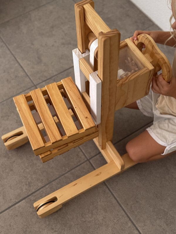 Wooden Forklift & Pallets - Image 5