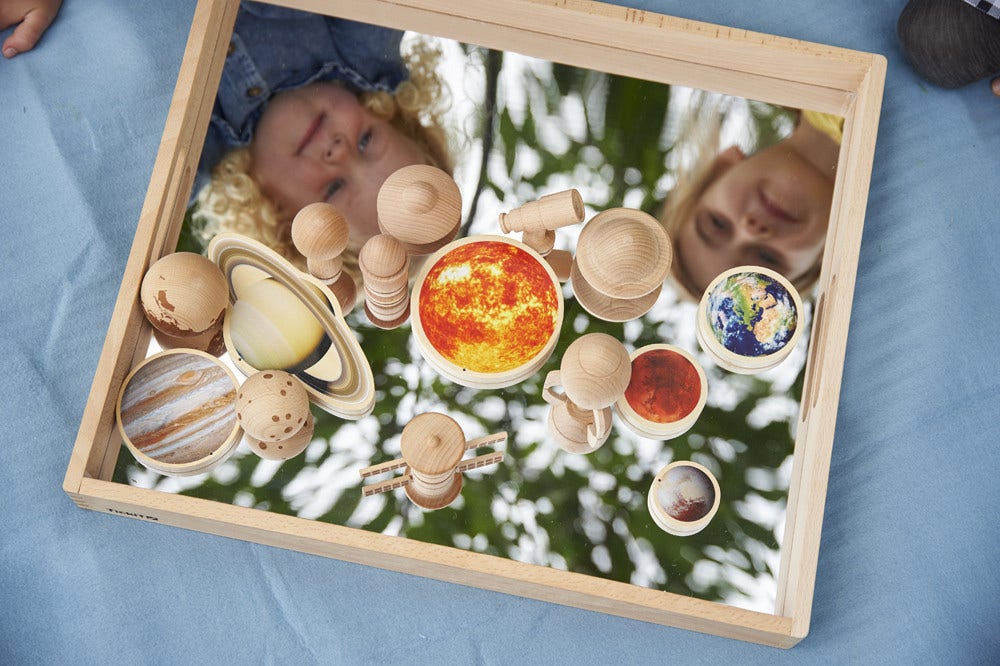 Wooden Mirror Tray - Image 3