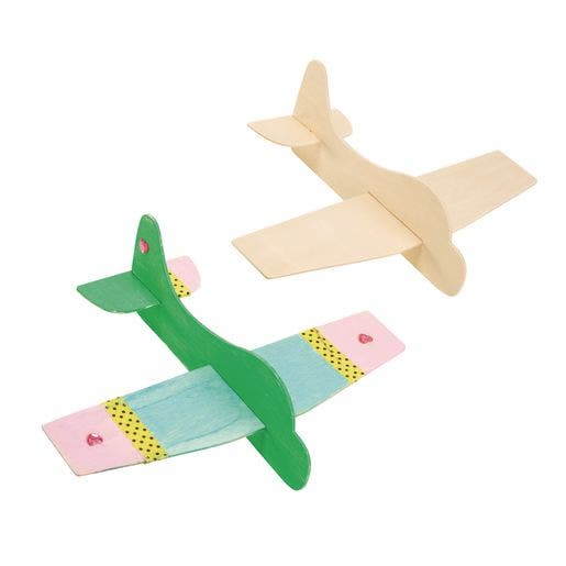 Wooden Model Airplanes Set of 12 - Image 2