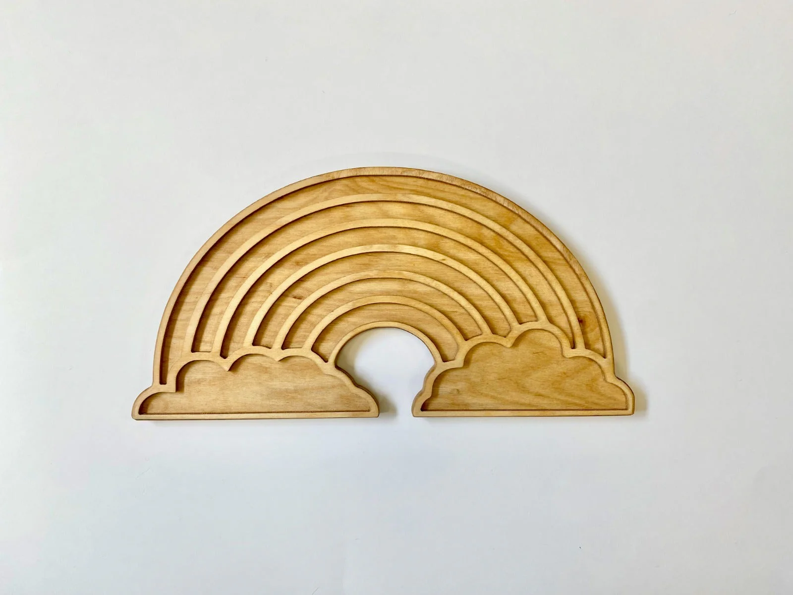 Wooden Rainbow Tray by Naturally Inspired Play - Image 2