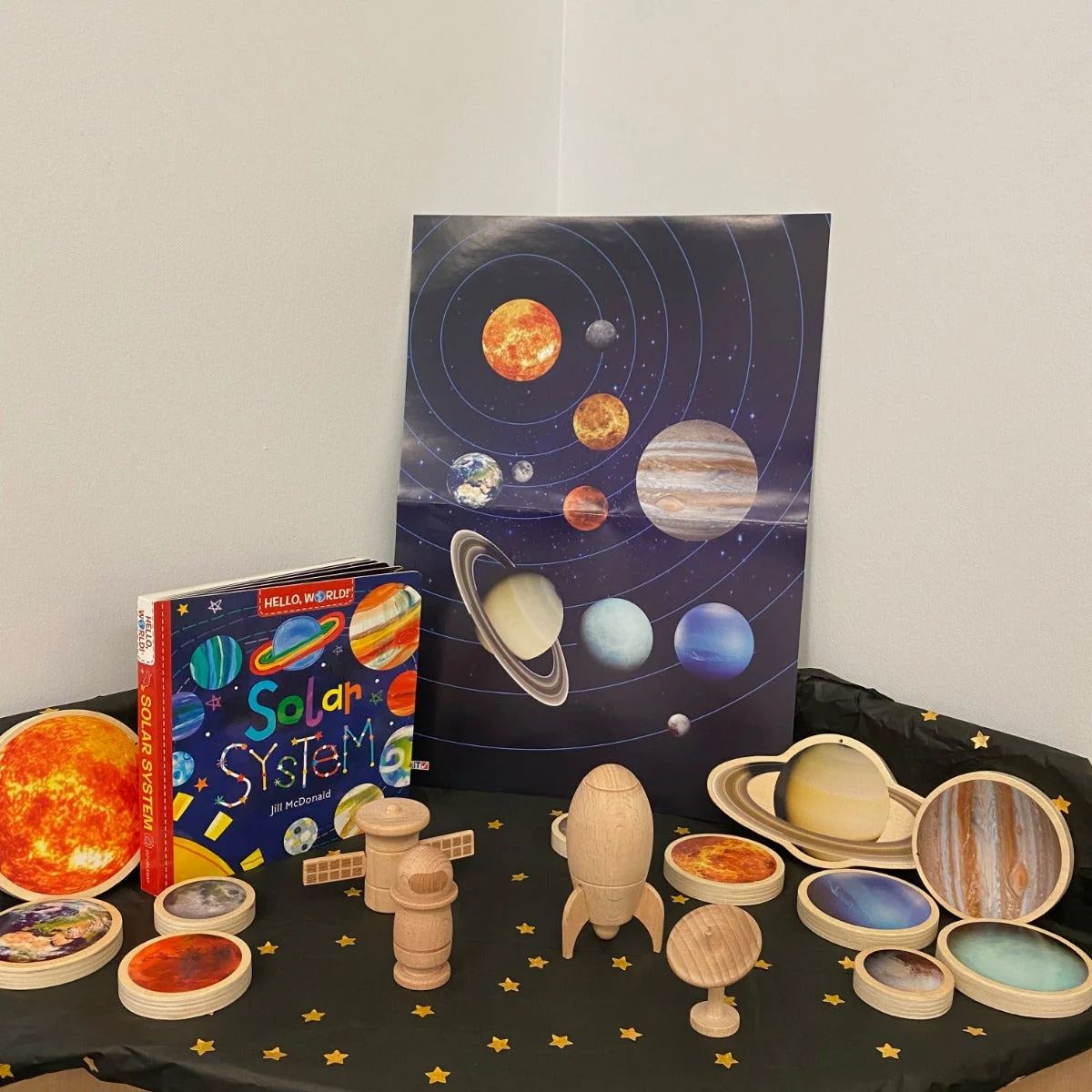 Wooden Solar System Discs - Image 5
