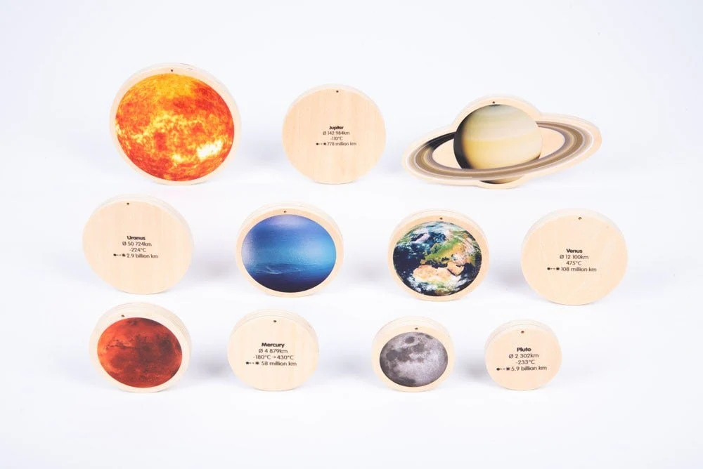 Wooden Solar System Discs - Image 7