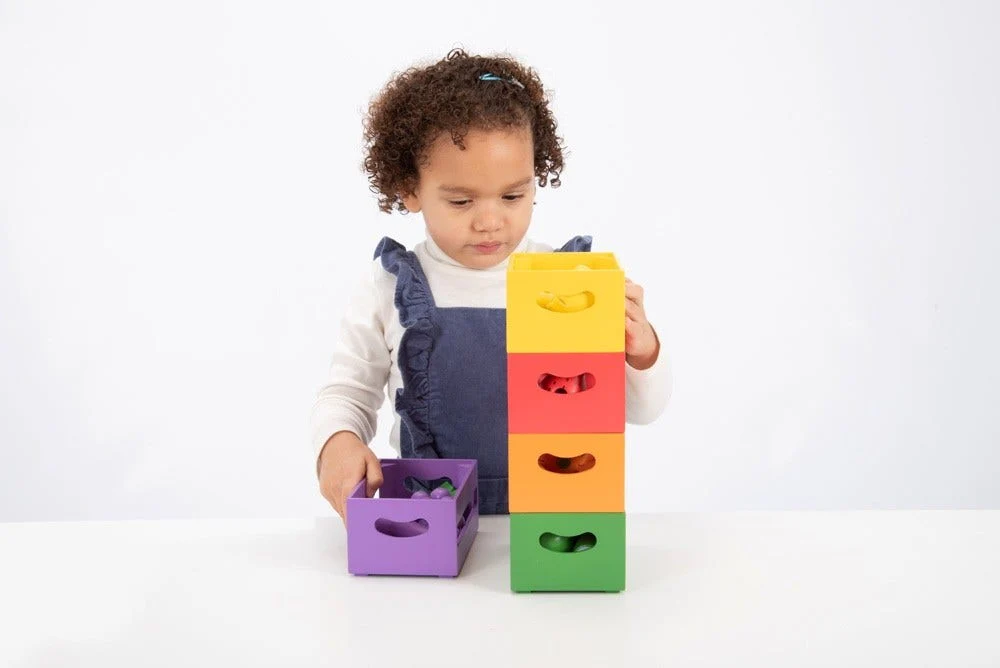 Wooden Sorting Fruit & Vegetable Crates - Image 3