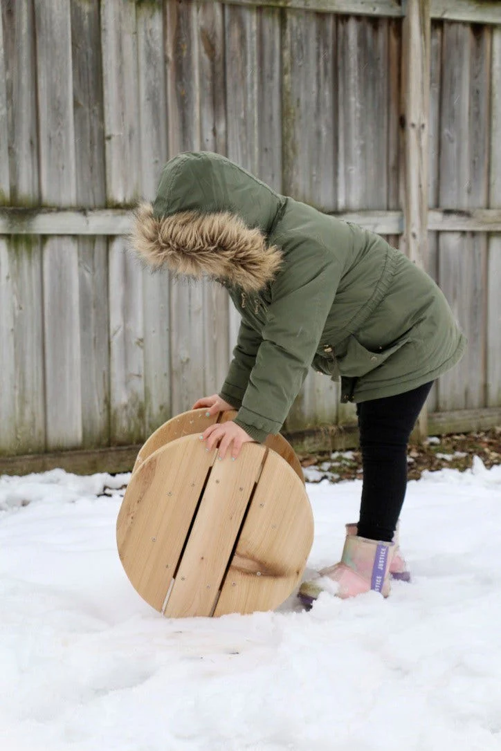 Wooden Spool by Naturally Inspired Play - Image 3