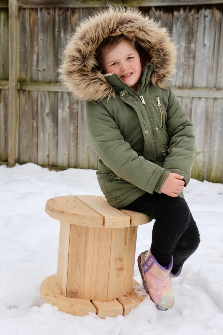 Wooden Spool by Naturally Inspired Play - Image 4
