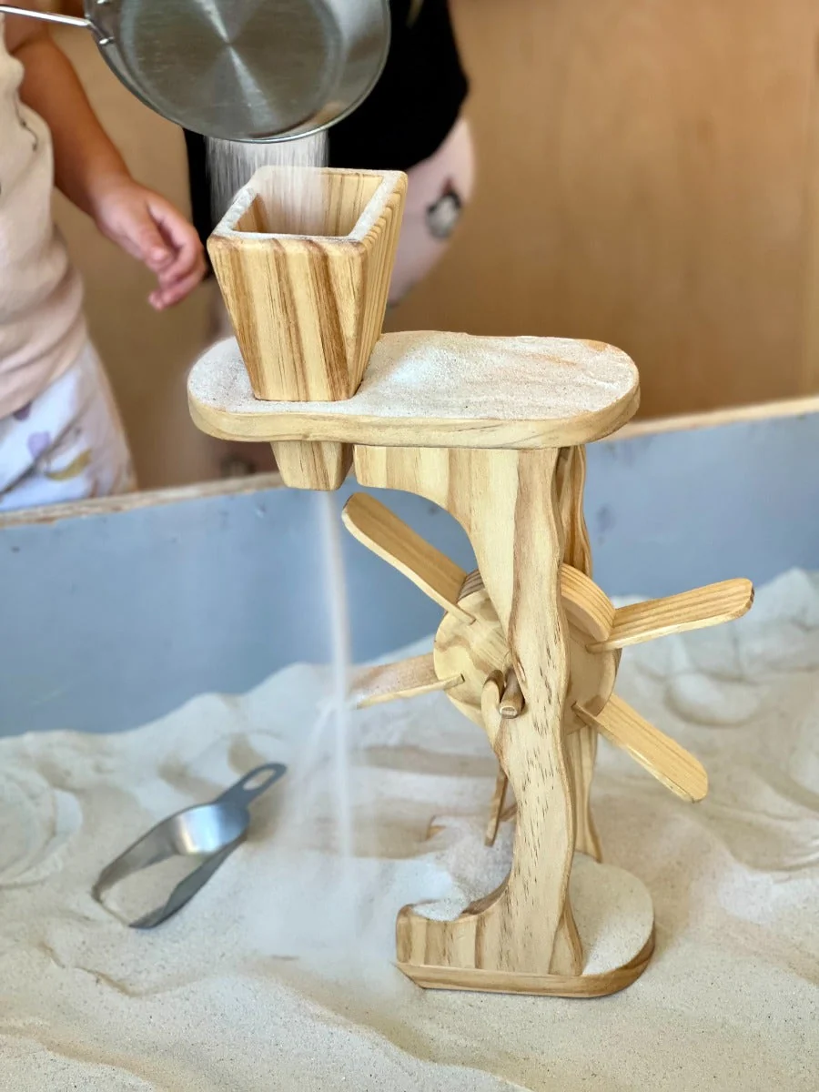 Wooden Water & Sand Wheel - Image 5