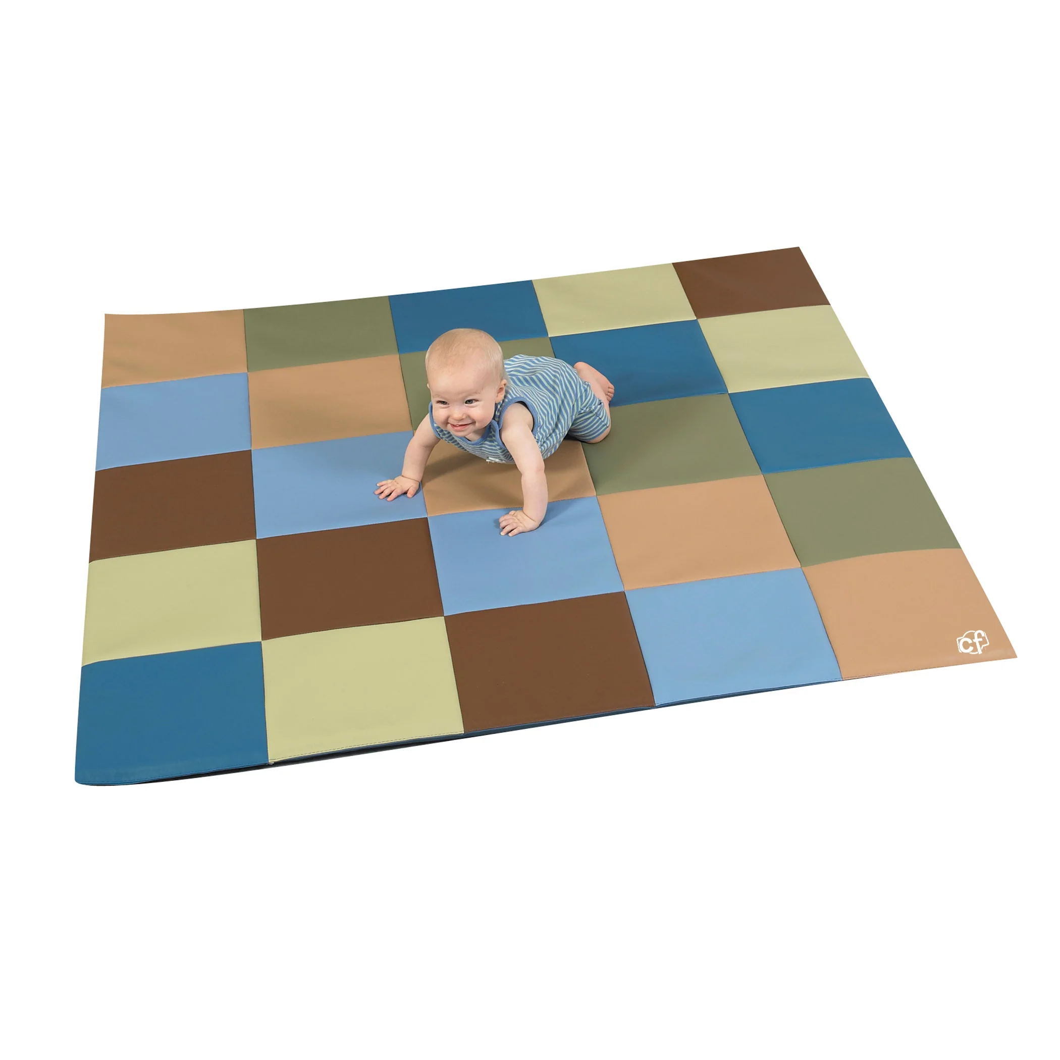Woodland Patchwork Crawly Mat 57x57x1