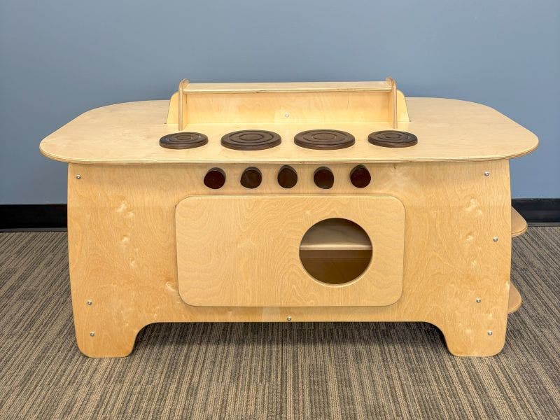 Woodlyn Island Kitchen for Preschoolers 46.5inL x 24inH - Image 6