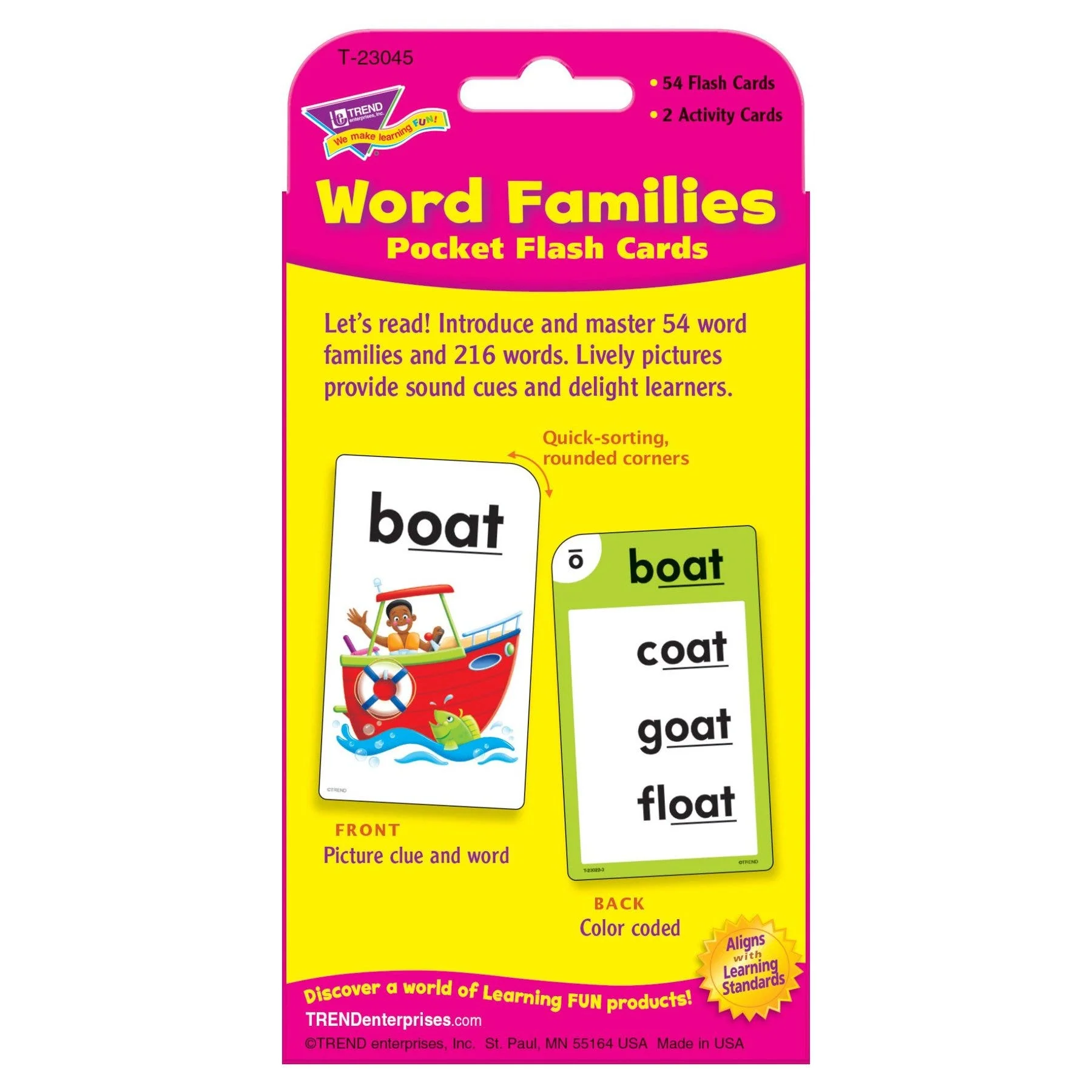 Word Families Pocket Flash Cards - Image 3