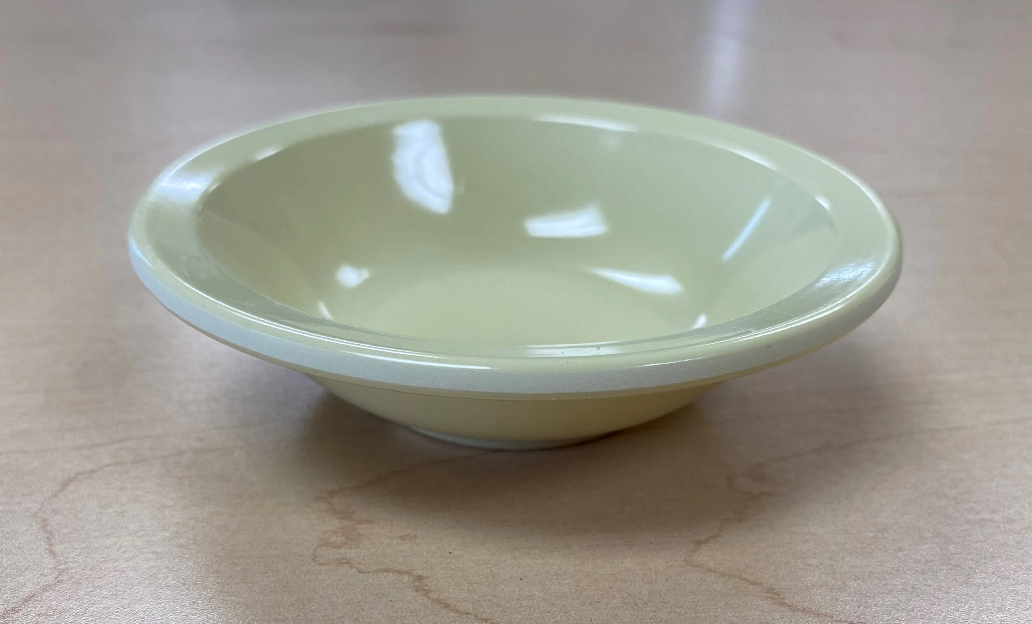 Yellow Cereal Bowl 8oz Heavy Duty - Image 2