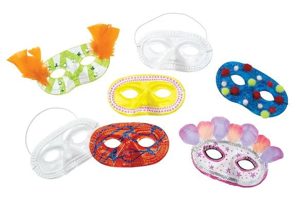 You Decorate Them Masks Set of 24